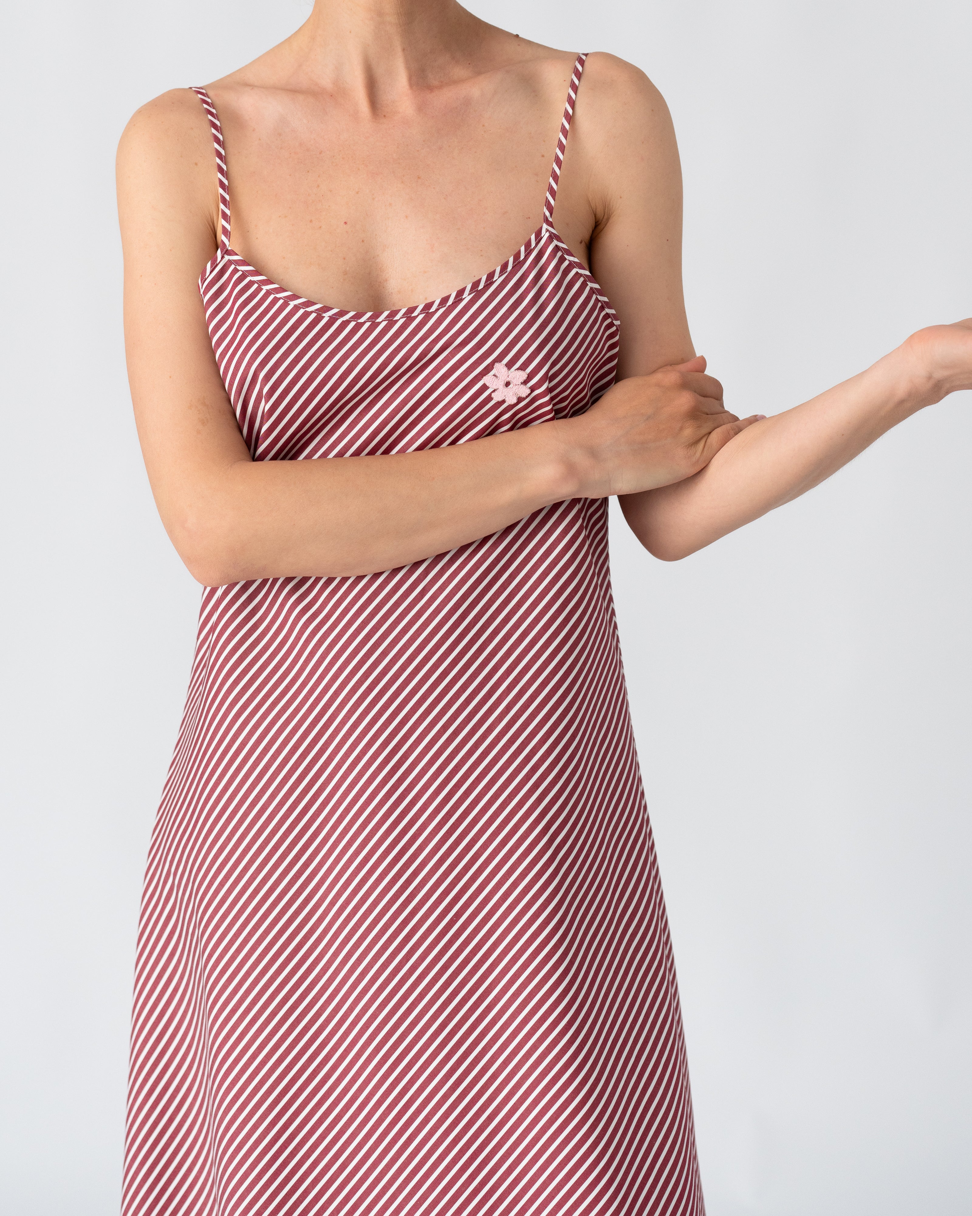 Poplin Slip Dress