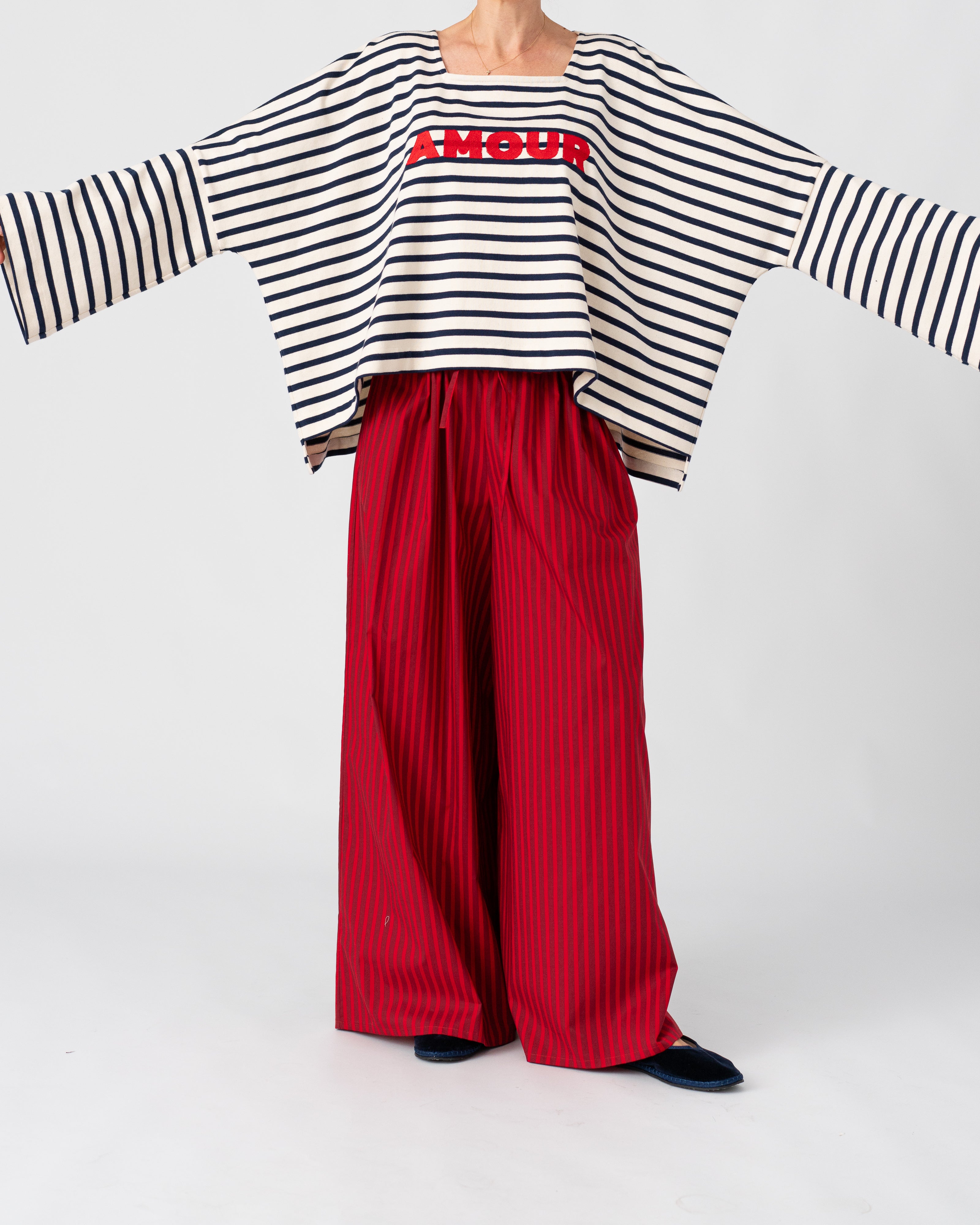 Mariniere "Amour" Embroidered