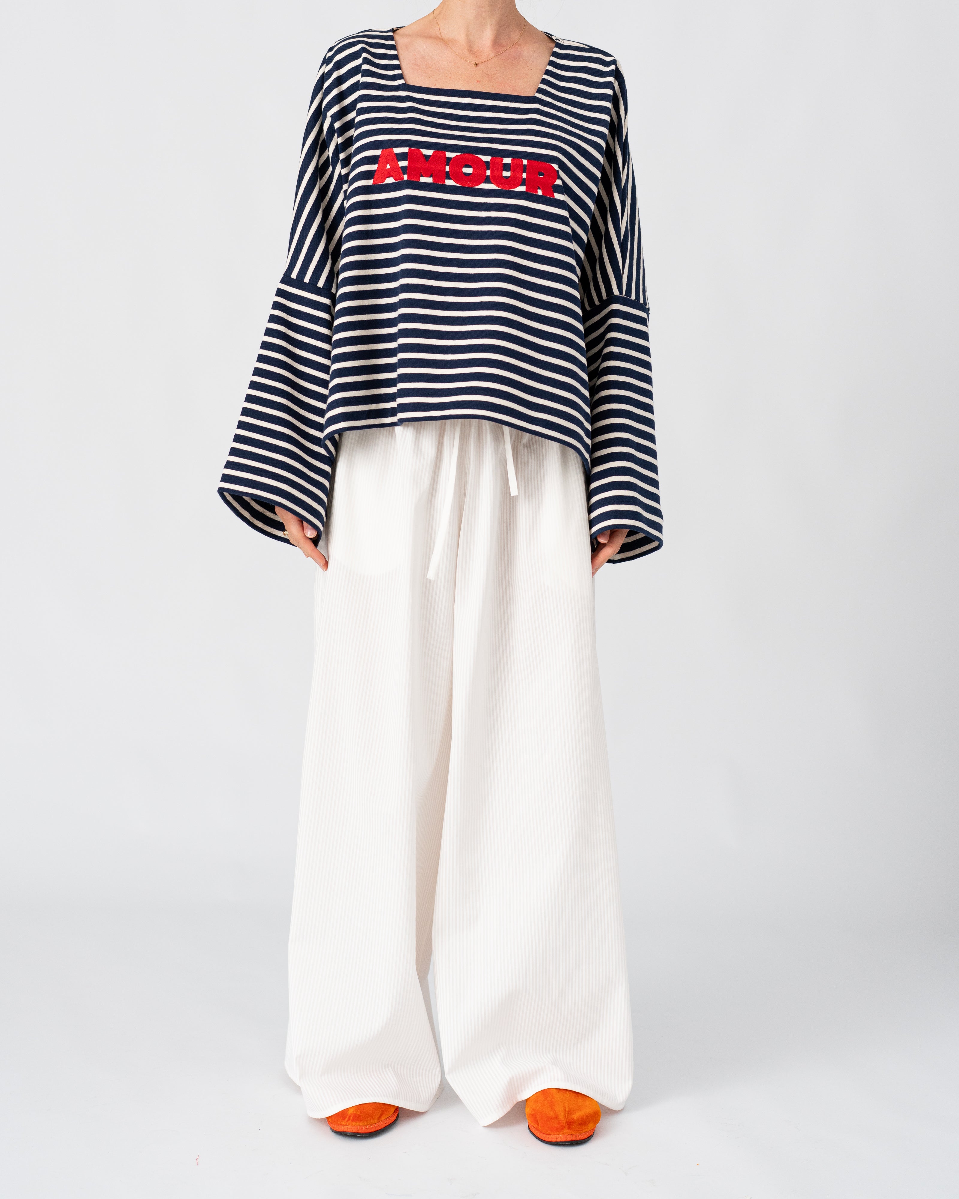 Mariniere "Amour" Embroidered