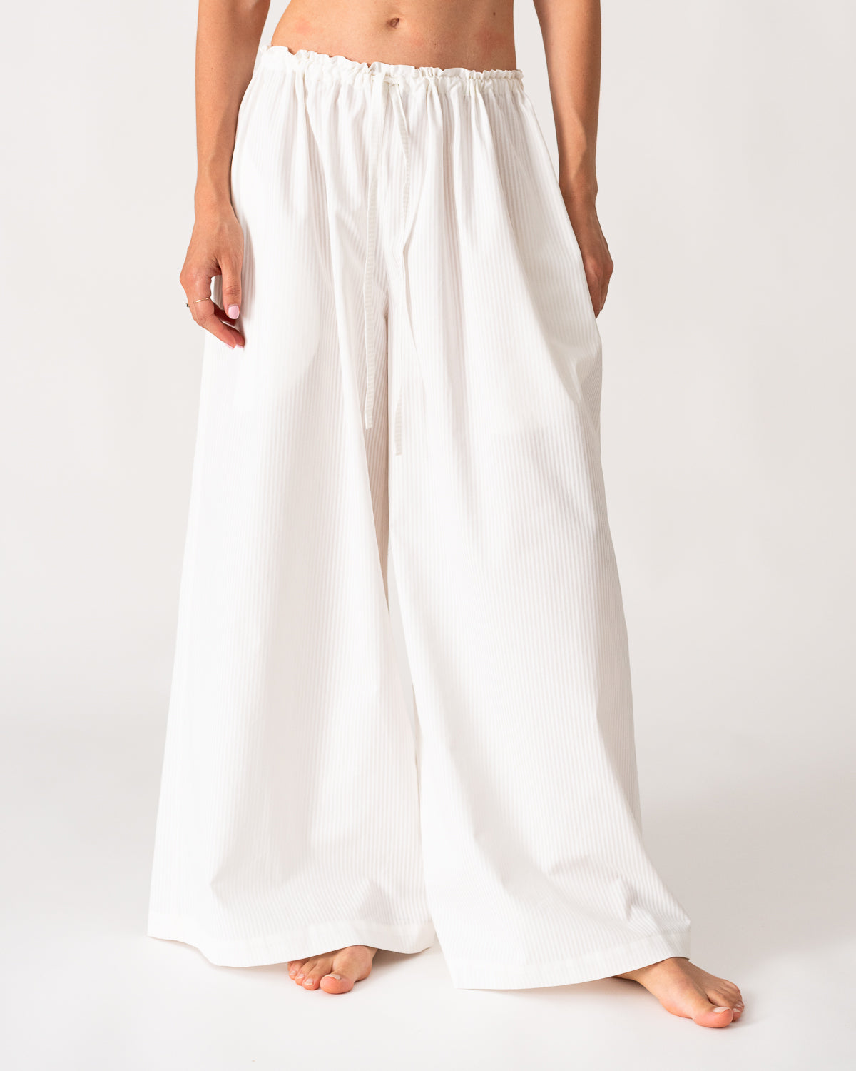 White Striped Pantaloons