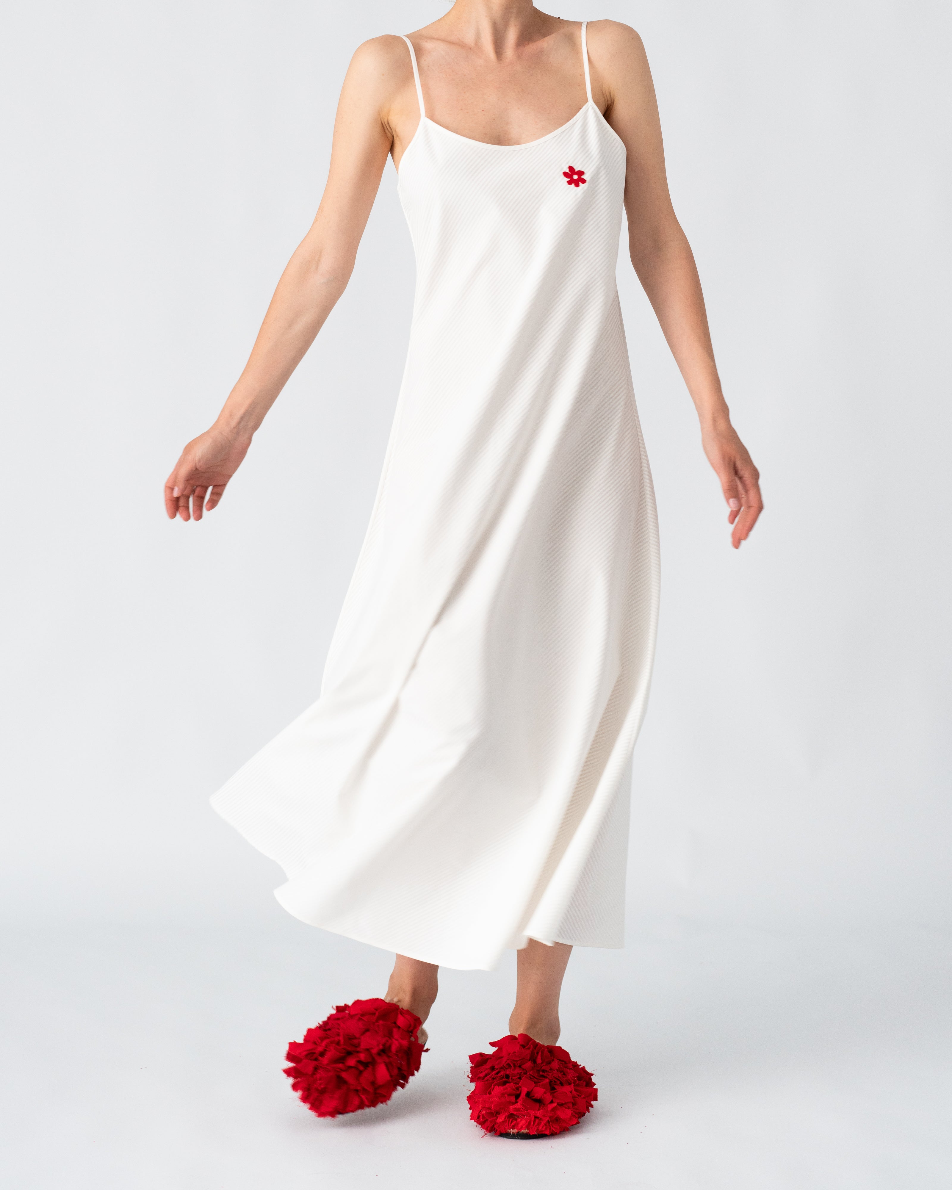 Poplin Slip Dress