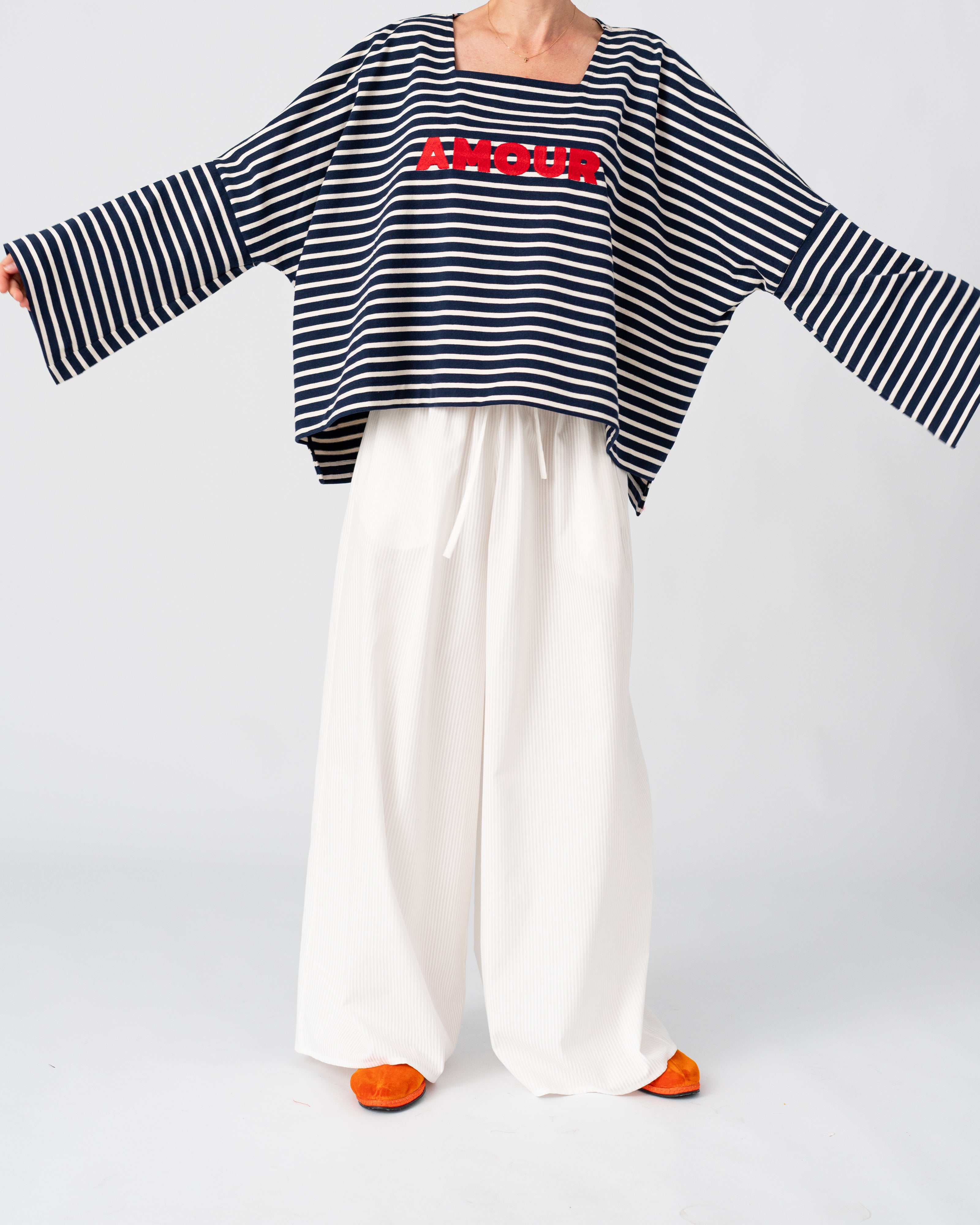 Mariniere "Amour" Embroidered