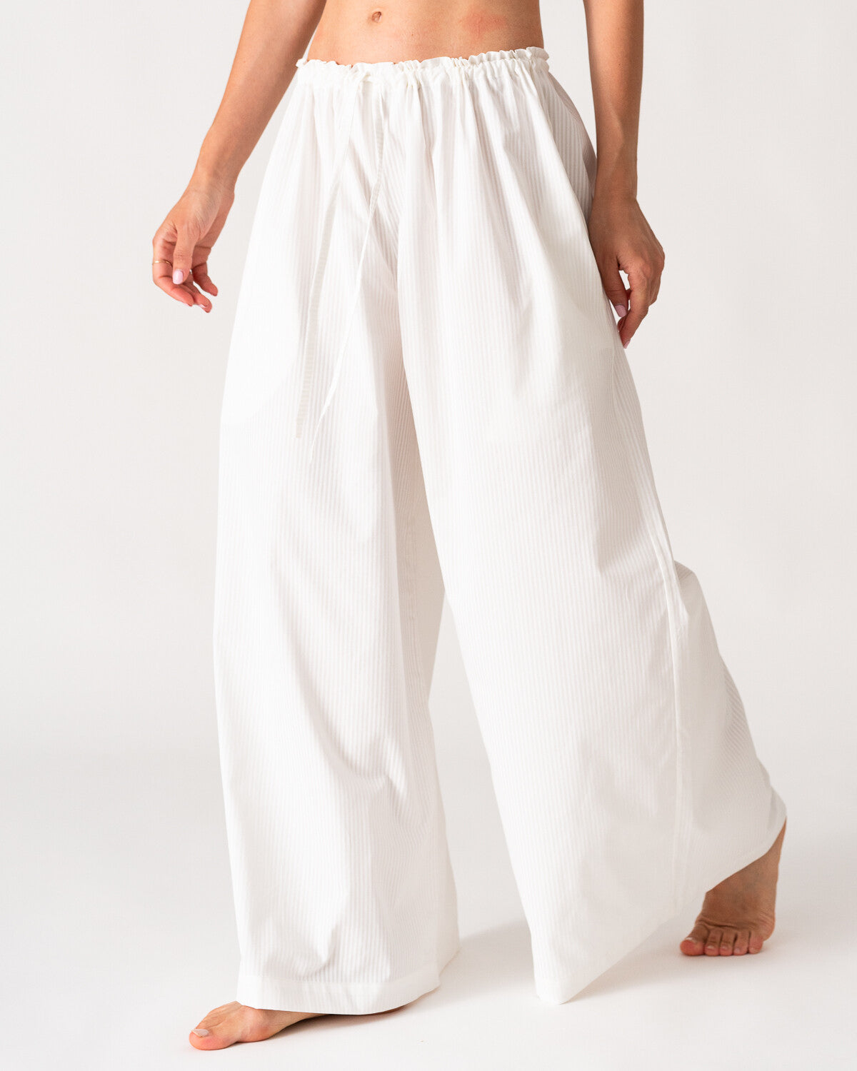 White Striped Pantaloons