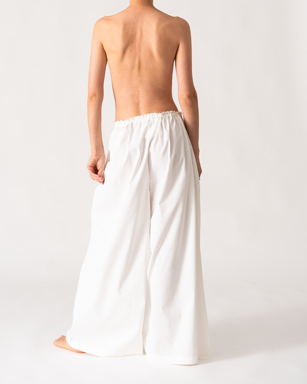 White Striped Pantaloons